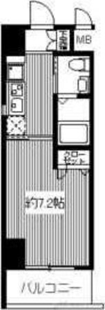 ドゥーエ江坂IIの物件間取画像